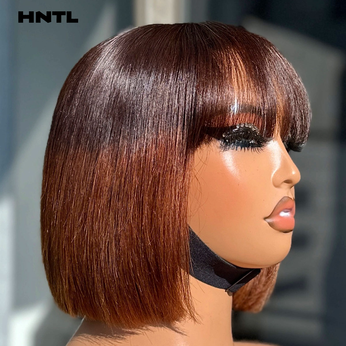 Glueless Wear And Go Human Hair Wig - Wear and Go 2x6 Closure Bang
