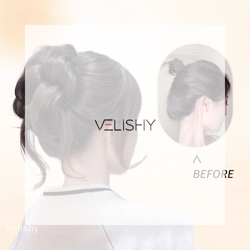 Claw Clip Messy Bun Hair Piece - Synthetischer Haarknoten, Chignon, unordentlicher Haarknoten, Haarteil