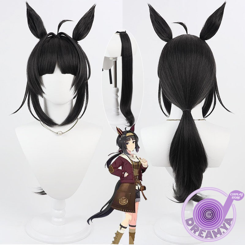 Synthetic Wigs - Logotype Cosplay-Perücke, Uma Musume Pretty Derby,
