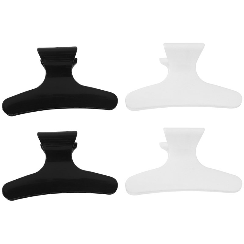 4 Stück Schwarz-Weiße Friseur- – Hair Clips Bewertung und Preis