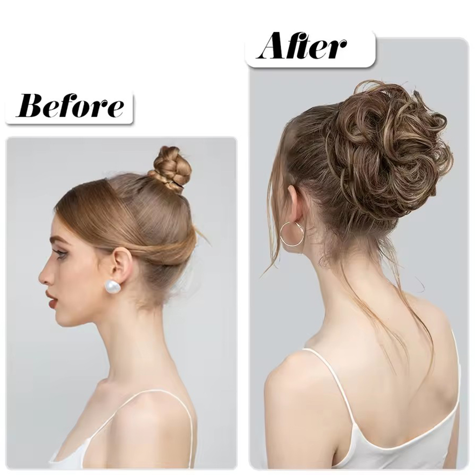 AOSIQUEE Synthetischer Chignon – Claw Clip Messy Bun Hair Piece Bewertung und Preis