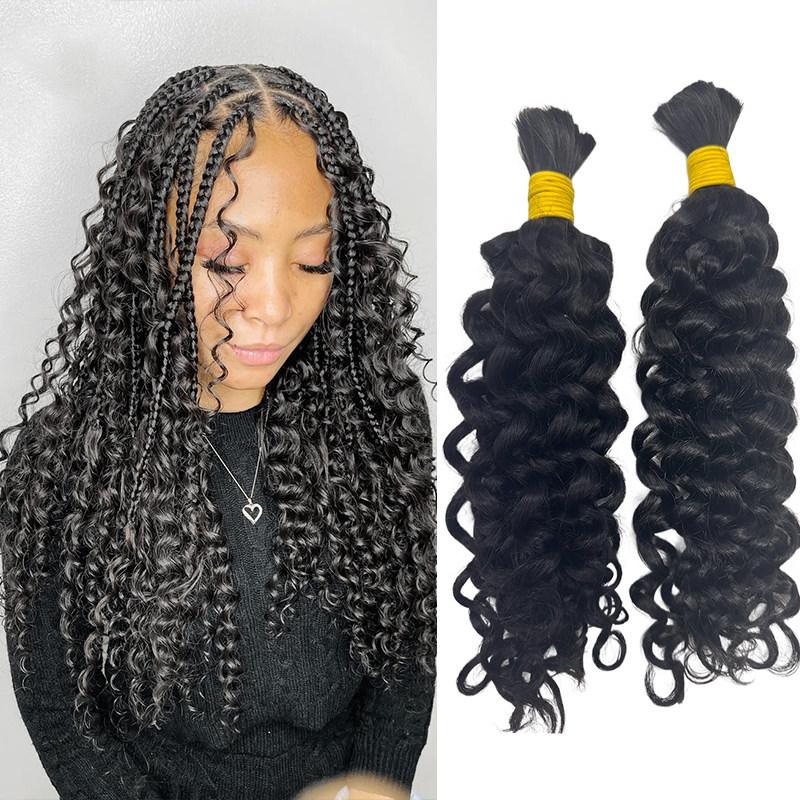 Echthaar zum Flechten für Boho – Water Wave Bulk Human Hair For Braiding Bewertung und Preis