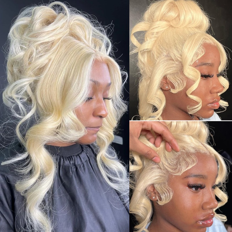 13x4 13x6 360 HD Transparent 6 – 613 Blonde Body Wave Lace Front Wig Bewertung und Preis