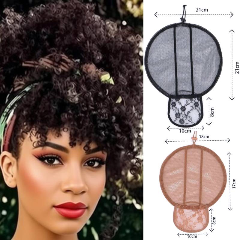 17cm Verstellbare Afro Puff Ne – Drawstring Afro Curly Puff Ponytail Bewertung und Preis