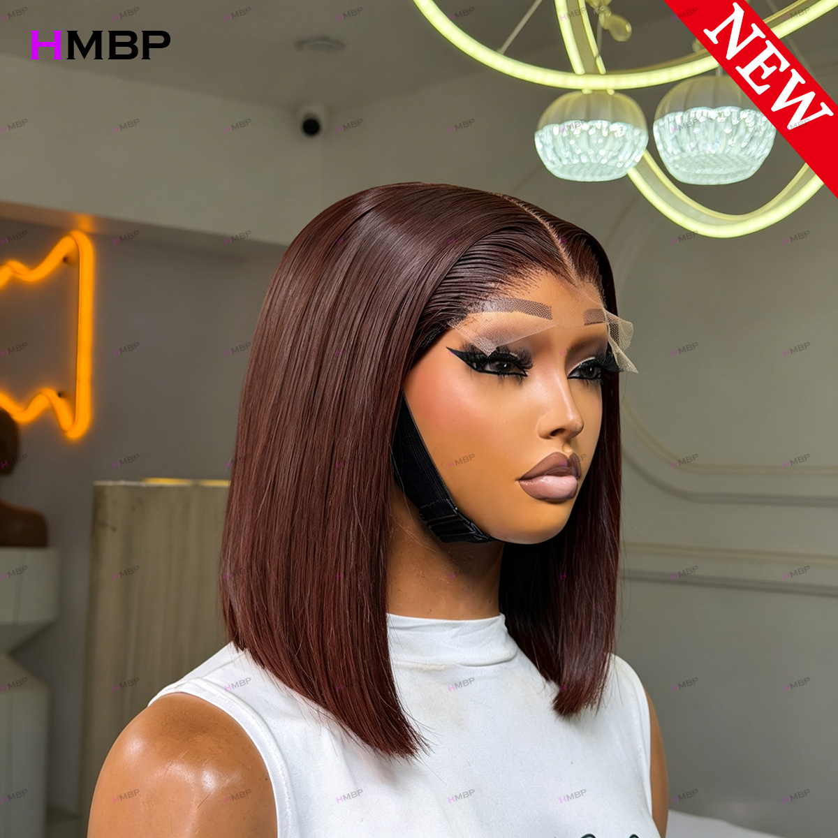 # 33 Dunkel Auburnfarbene, gla – Lace Front Wigs Bewertung und Preis