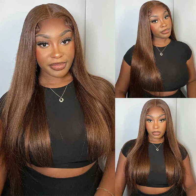 220% Dichte 34 Zoll Schokolade – Human Hair Wigs Bewertung und Preis