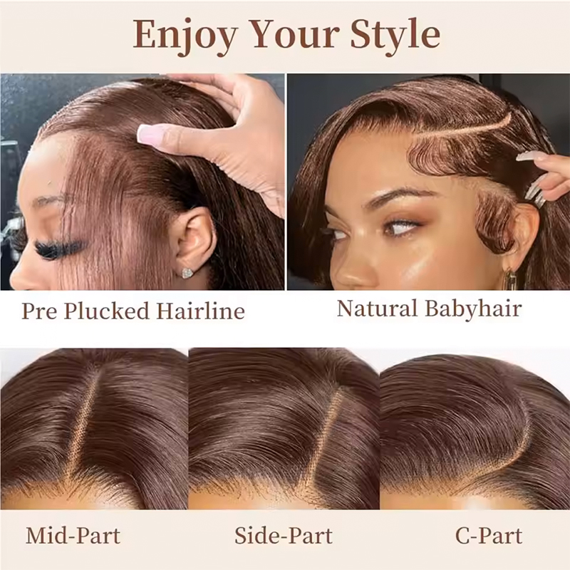 220% Dichte 34 Zoll Schokolade – Human Hair Wigs Bewertung und Preis