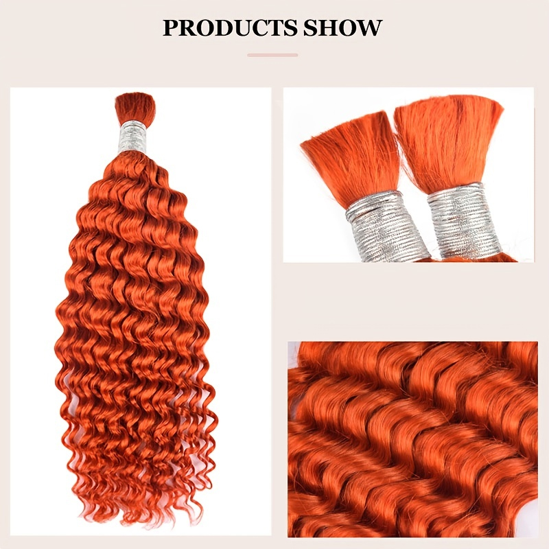 Echthaar Bulk Extensions Wasse – Water Wave Bulk Human Hair For Braiding Bewertung und Preis